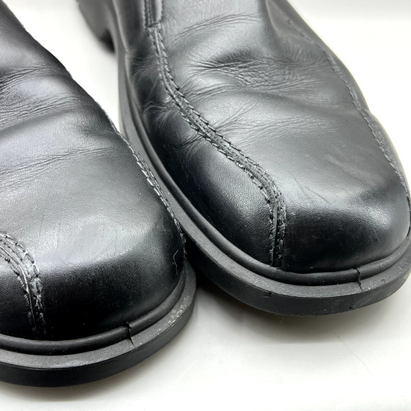 ECCO New Jersey Loafers Men's Size 11.5 US, 45 EU Black Leather Slip On Shoes - Picture 9 of 10